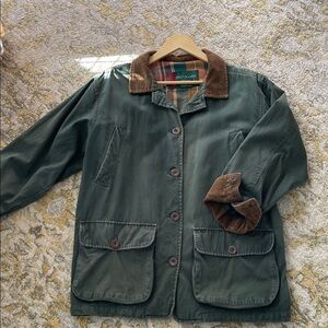 Vintage Preston & York Barn Jacket with Corduroy Accents